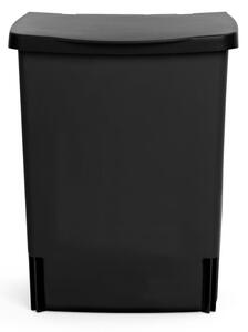 Czarny plastikowy kosz na śmieci do zabudowy 10 l – Brabantia