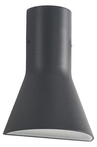 Zewnętrzna Lampa Lucande, Zephy, czarny, aluminium, nowoczesny
