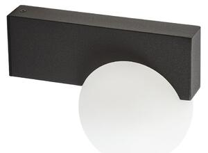 Zewnętrzna Lampa Lucande, Vijon, czarny, aluminium, nowoczesny