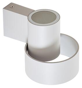 Zewnętrzna Lampa Lucande, Elune, szary, aluminium, nowoczesny