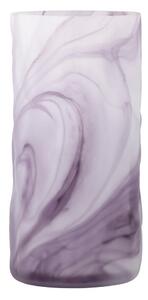 Fioletowy szklany ręcznie wykonany wazon (wysokość 24,5 cm) Moore – Bloomingville