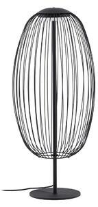 Zewnętrzna Lampa Lucande, Richi, czarny, metal, nowoczesny