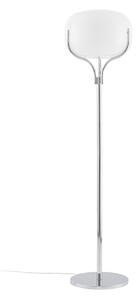 Lampa Podłogowa Lucande, Christo, biały, salon, szkło, design