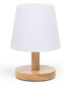 Naturalna lampa stołowa LED ze ściemniaczem (wys. 22 cm) Ambar – Kave Home