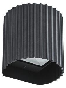 Zewnętrzna Lampa Lindby, Ralino, czarny, taras, aluminium, nowoczesny