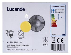Lucande Lucande - Zewnętrzna oprawa wpuszczana EDWINA 1xGU10/6W/230V IP67 LW0740