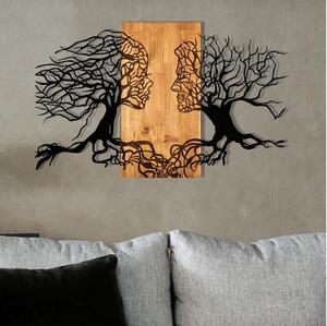 Asir Dekoracja ścienna 58x92 cm drzewo życia drewno/metal AS1468
