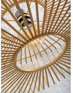 Lampa sufitowa z drewna bambusowego Bromo