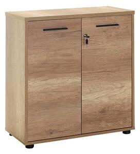 Adore Furniture Gabinet 75x76 cm brązowe AD0051