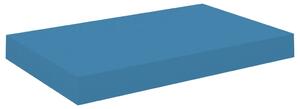 Półka ścienna, niebieska, 40x23x3,8 cm, MDF