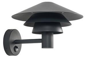 Zewnętrzna Lampa Lucande, Montaro, czarny, aluminium, nowoczesny
