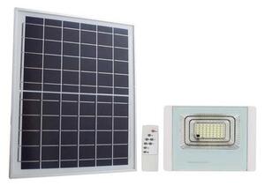 V-Tac LED Zewnętrzny naświetlacz solarny LED/12W/3,2V IP65 4000K + pilot VT1336