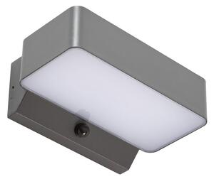 Zewnętrzna Lampa Lindby, Fando, szary, aluminium