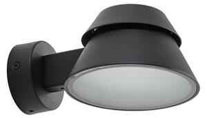 Zewnętrzna Lampa Lucande, Moena, czarny, aluminium, nowoczesny