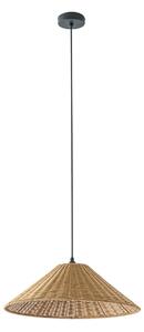 Zewnętrzna Lampa Lucande, Taniola, ściemnialny, drewniany, taras, drewno, dworkowy | rustykalny