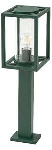 Zewnętrzna Lampa Lucande, Ferda, ściemnialny, zielony, taras, aluminium, nowoczesny