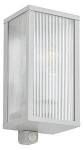 Zewnętrzna Lampa Lindby, Peldar, ściemnialny, szary, taras, aluminium, nowoczesny