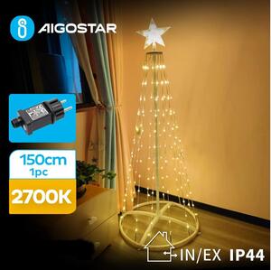 Aigostar B.V. Aigostar-LED Zewnętrzna dekoracja bożonarodzeniowa LED/3,6W/31/230V 2700K 150cm IP44 AI0503
