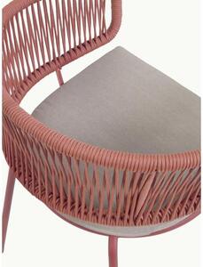 Krzesło ogrodowe z plecionym sznurkiem Nadin