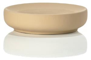 Beżowa porcelanowa mydelniczka Ume − Zone