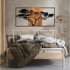 Asir Dekoracja ścienna 147x70 cm drzewo drewno/metal AS1689