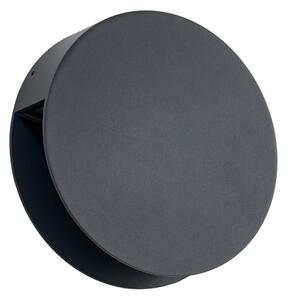 Zewnętrzna Lampa Lucande, Advero, czarny, aluminium, nowoczesny