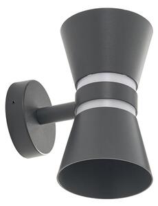 Zewnętrzna Lampa Lucande, Meravi, czarny, aluminium, nowoczesny