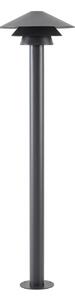 Zewnętrzna Lampa Lucande, Montaro, czarny, aluminium, nowoczesny