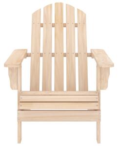 Krzesło ogrodowe Adirondack, lite drewno jodłowe