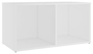Szafka pod TV, biała, 72x35x36,5 cm, materiał drewnopochodny