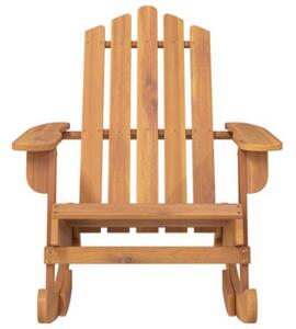 Fotel bujany adirondack, lite drewno akacjowe