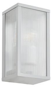 Zewnętrzna Lampa Lindby, Peldar, ściemnialny, szary, taras, aluminium, nowoczesny