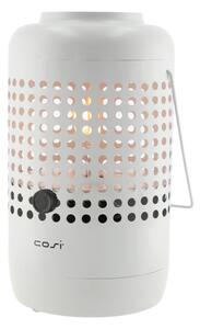 Jasnoszara lampa gazowa Cosi Drop, wys. 37 cm