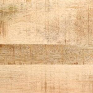 Szafka nocna 2 szt. 37x32x50 cm drewno lite surowe mango