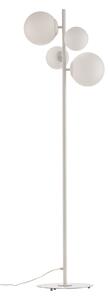 Lampa Podłogowa ALDEX, Dione, biały, salon, szkło, nowoczesny