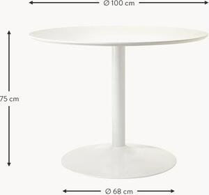 Okrągły stół do jadalni Menorca, Ø 100 cm