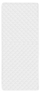 Pikowany ochraniacz na materac, biały, 90 x 200 cm, ciężki