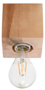 Naturalna lampa sufitowa 10x10 cm Gabi – Sollux