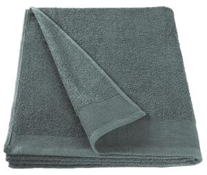 Ręczniki do rąk, 5 szt., bawełna, 450 g/m², 50x100 cm, zielone