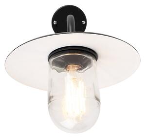Lampa ścienna zewnętrzna czarna IP44 - Munich