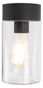 Nowoczesna lampa sufitowa czarna 22,6 cm IP44 - Jarra