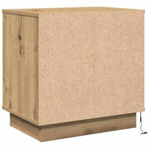 Szafka nocna 2 szt. dÄ b rzemieÅlniczy 50 x 34,5 x 50 cm