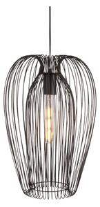 Czarna lampa sufitowa Leitmotiv Lucid Large