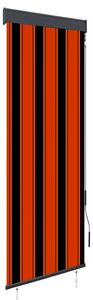 Roleta zewnętrzna, 60x250 cm, pomarańczowo-brązowa