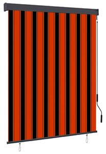 Roleta zewnętrzna, 140x250 cm, pomarańczowo-brązowa