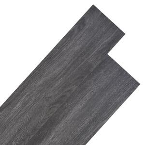 Panele podłogowe PVC, 5,26 m², 2 mm, czarno-białe, bez kleju