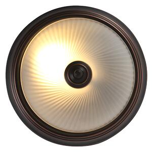 Klasyczna lampa sufitowa brązowa opal - Classico