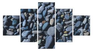 Obraz kamyków z plaży (125x70 cm)
