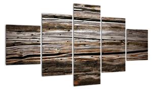 Obraz - drewno sezonowe (125x70 cm)