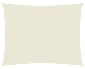 Żagiel ogrodowy, tkanina oxford, prostokąt, 2,5x3,5 m, kremowy